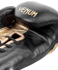Venum Boxing Gloves Venum Giant 2.0 Pro Boxing Gloves Lace Up - Black/Gold