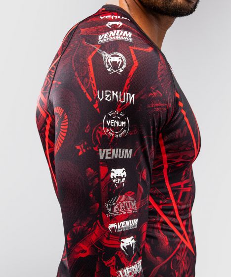 Venum Longsleeve Rash Guard Venum 20th Anniversary Long Sleeve Rashguard - Black/Red