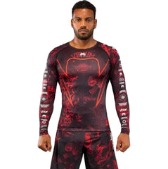 Venum Longsleeve Rash Guard Venum 20th Anniversary Long Sleeve Rashguard - Black/Red