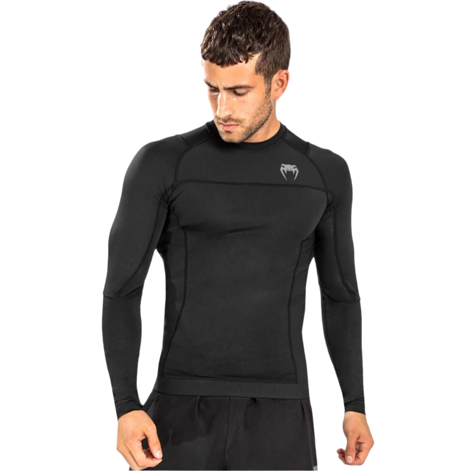 Venum Longsleeve Rash Guard Venum G-Fit Air Black Long Sleeve Rash Guard