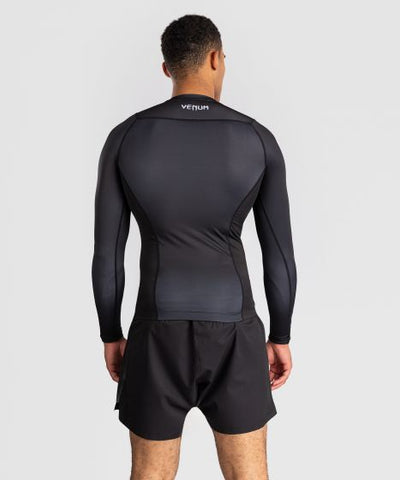 Venum Longsleeve Rash Guard Venum No Gi Rashguards Long Sleeve - Black/White