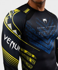 Venum Longsleeve Rash Guard Venum x TEKKEN 8 Long Sleeve Rashguard - King - Black/Yellow