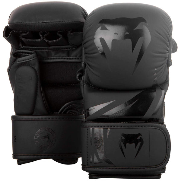 Venum MMA Gloves Sparring Venum Challenger 3.0 MMA Sparring Gloves - Black/Black