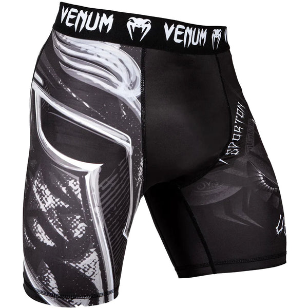 Venum MMA Shorts Venum Gladiator 3.0 MMA BJJ Vale Tudo Shorts - Black/White