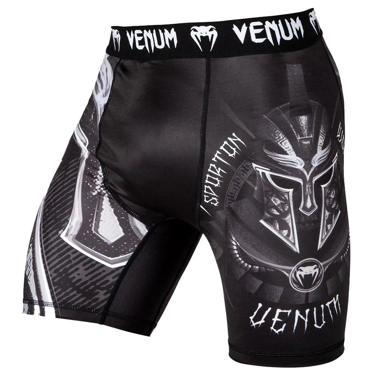 Venum Gladiator 3.0 MMA BJJ Vale Tudo Shorts - Black/White
