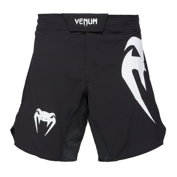Venum MMA Shorts Venum Light 5.0 Black White Fight Shorts