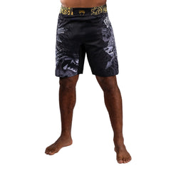 Venum MMA Shorts Venum Wolf Atak Fight Shorts - Black/Grey