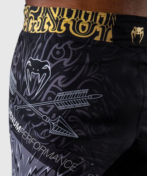 Venum MMA Shorts Venum Wolf Atak Fightshorts - Black/Grey