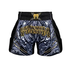 Venum Muay Thai Shorts Venum Wolf Atak Muay Thai Shorts Black/Grey/Gold