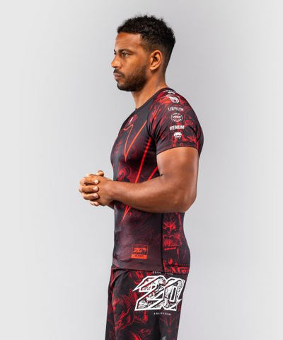 Venum Shortsleeve Rash Guard Venum 20th Anniversary Short Sleeve Rashguard - Black/Red