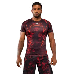 Venum Shortsleeve Rash Guard Venum 20th Anniversary Short Sleeve Rashguard - Black/Red