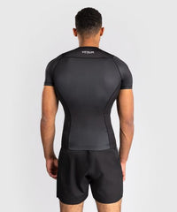 Venum Shortsleeve Rash Guard Venum No Gi Rashguards Short Sleeve - Black/ Silver Grey