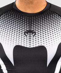 Venum Shortsleeve Rash Guard Venum No Gi Rashguards Short Sleeve - Black/White