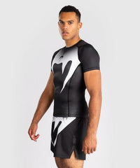Venum Shortsleeve Rash Guard Venum No Gi Rashguards Short Sleeve - Black/White