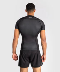 Venum Shortsleeve Rash Guard Venum No Gi Rashguards Short Sleeve - Black/White