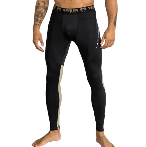 Venum Adrenaline Spats - Black/Sand