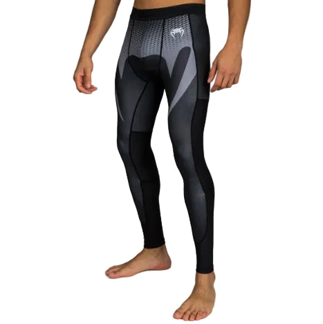 Venum No Gi Spats - Black/ Silver Grey
