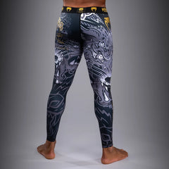Venum Spats Venum Wolf Atak Spats - Black/Grey