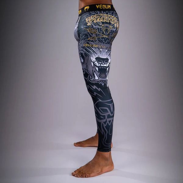 Venum Spats Venum Wolf Atak Spats - Black/Grey