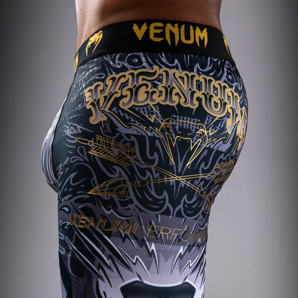Venum Spats Venum Wolf Atak Spats - Black/Grey