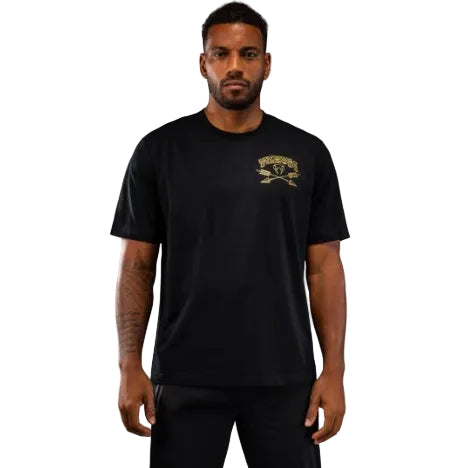 Venum T Shirts Venum Wolf Atak T-Shirt - Black/Grey