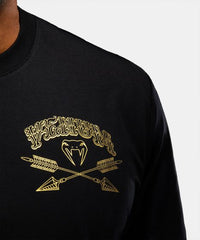 Venum T Shirts Venum Wolf Atak T-Shirt - Black/Grey
