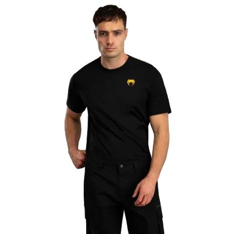 Venum T Shirts XXL Venum Quetzal Fury T-Shirt - Black/Fury Red/ Tangerine