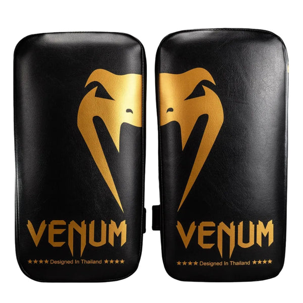 Venum Thai Pads Venum Giant Kick Pads - Black/Gold