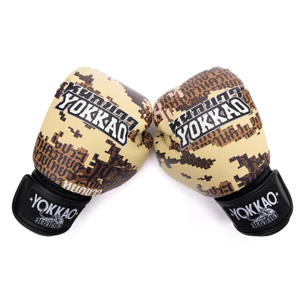 Yokkao Boxing Gloves Yokkao Thai Desert Camo Boxing Gloves
