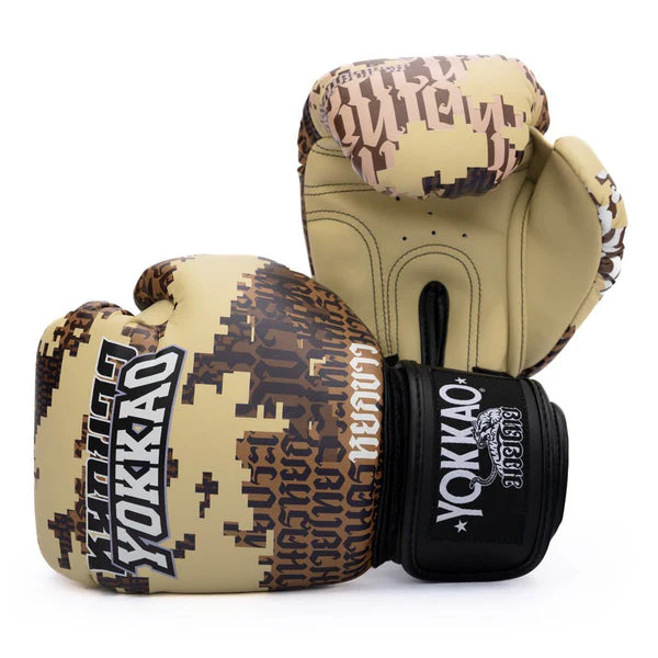 Yokkao Thai Desert Camo Boxing Gloves
