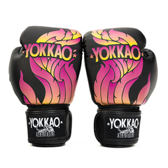Yokkao Boxing Gloves Yokkao The Flame Boxing Gloves Black