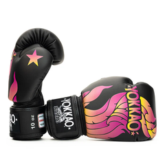 Yokkao Boxing Gloves Yokkao The Flame Boxing Gloves Black