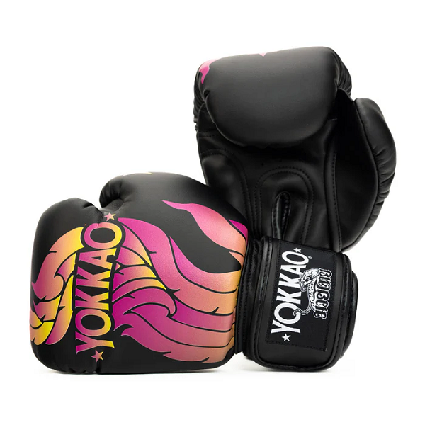 Yokkao Boxing Gloves Yokkao The Flame Boxing Gloves Black