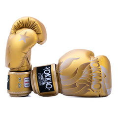 Yokkao Boxing Gloves Yokkao The Flame Boxing Gloves Gold