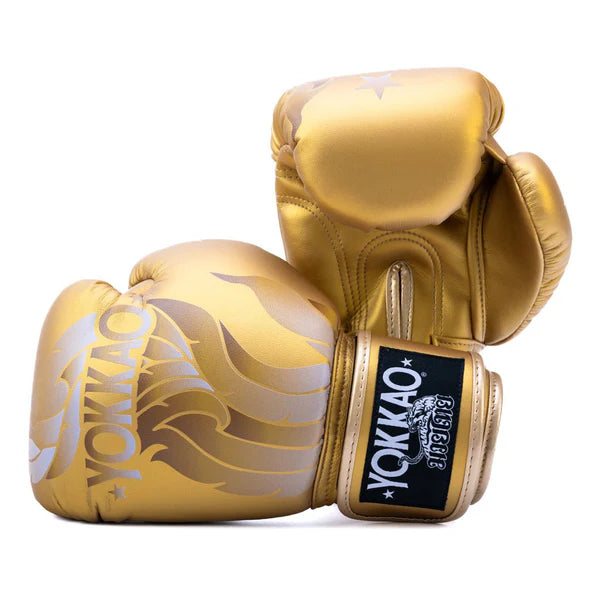 Yokkao Boxing Gloves Yokkao The Flame Boxing Gloves Gold