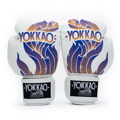 Yokkao Boxing Gloves Yokkao The Flame Boxing Gloves White
