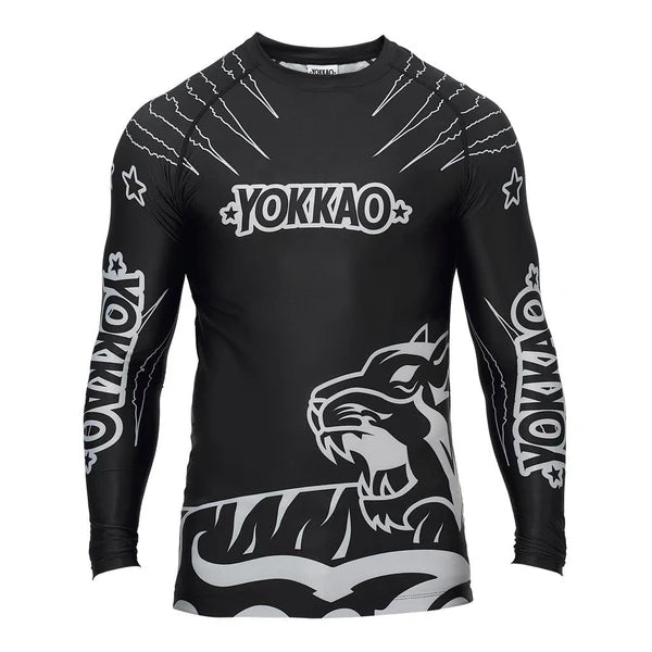 Yokkao Longsleeve Rash Guard Yokkao Original Compression Rashguard Long Sleeve Shirts