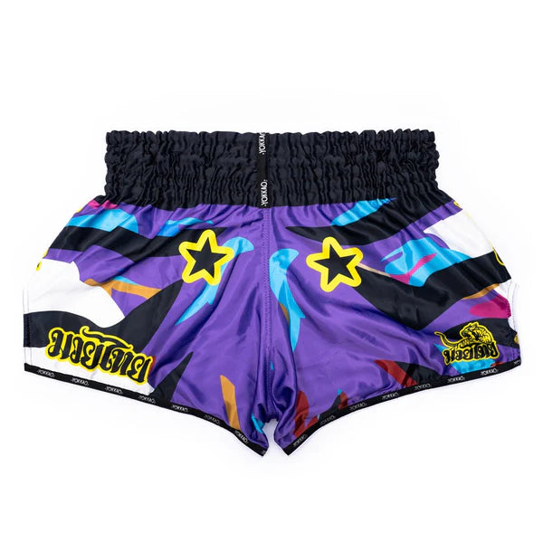 Yokkao Muay Thai Shorts Yokkao Angry Tiger Muay Thai Shorts Purple