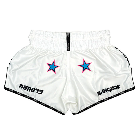 The Fight Factory Muay Thai Shorts Yokkao Power Muay Thai Shorts Black