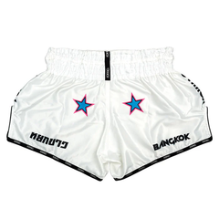 Yokkao Muay Thai Shorts Yokkao East Club Muay Thai Shorts White