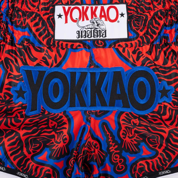 Yokkao Muay Thai Shorts Yokkao Sak Yant Muay Thai Shorts Red