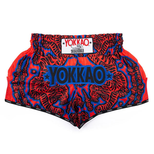 Yokkao Muay Thai Shorts Yokkao Sak Yant Muay Thai Shorts Red
