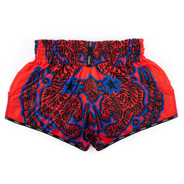 Yokkao Muay Thai Shorts Yokkao Sak Yant Muay Thai Shorts Red
