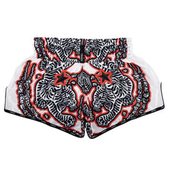 Yokkao Muay Thai Shorts Yokkao Sak Yant Muay Thai Shorts White