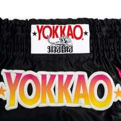 Yokkao Muay Thai Shorts Yokkao The Flame Muay Thai Shorts Black