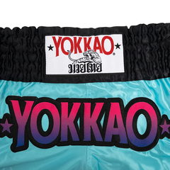 Yokkao Muay Thai Shorts Yokkao The Flame Muay Thai Shorts Blue