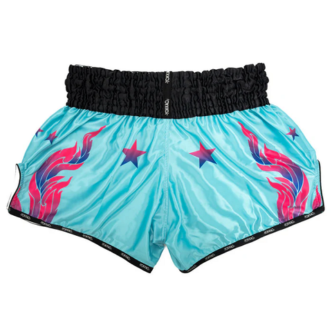 The Fight Factory Muay Thai Shorts Yokkao Power Muay Thai Shorts Black