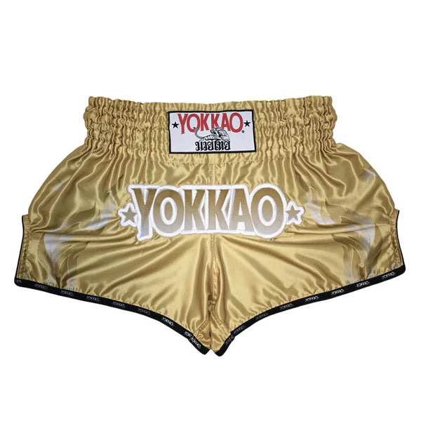 Yokkao Muay Thai Shorts Yokkao The Flame Muay Thai Shorts Gold