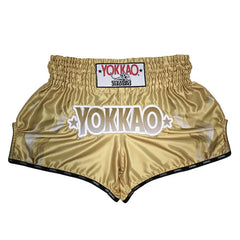 Yokkao Muay Thai Shorts Yokkao The Flame Muay Thai Shorts Gold