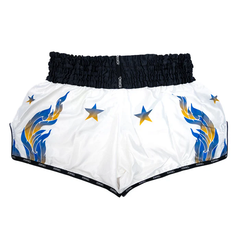 Yokkao Muay Thai Shorts Yokkao The Flame Muay Thai Shorts White